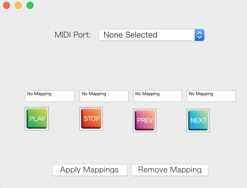 MIDI Map